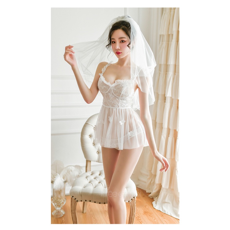 Sexy Lingerie New Wedding Dress Bridal Wear Lace Free Temptation