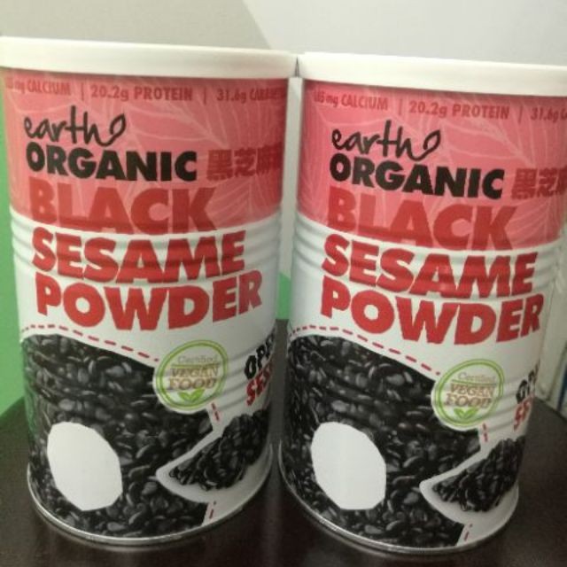 Earth Organic Black Sesame Powder 500g X 2 TWIN PACK Shopee Malaysia