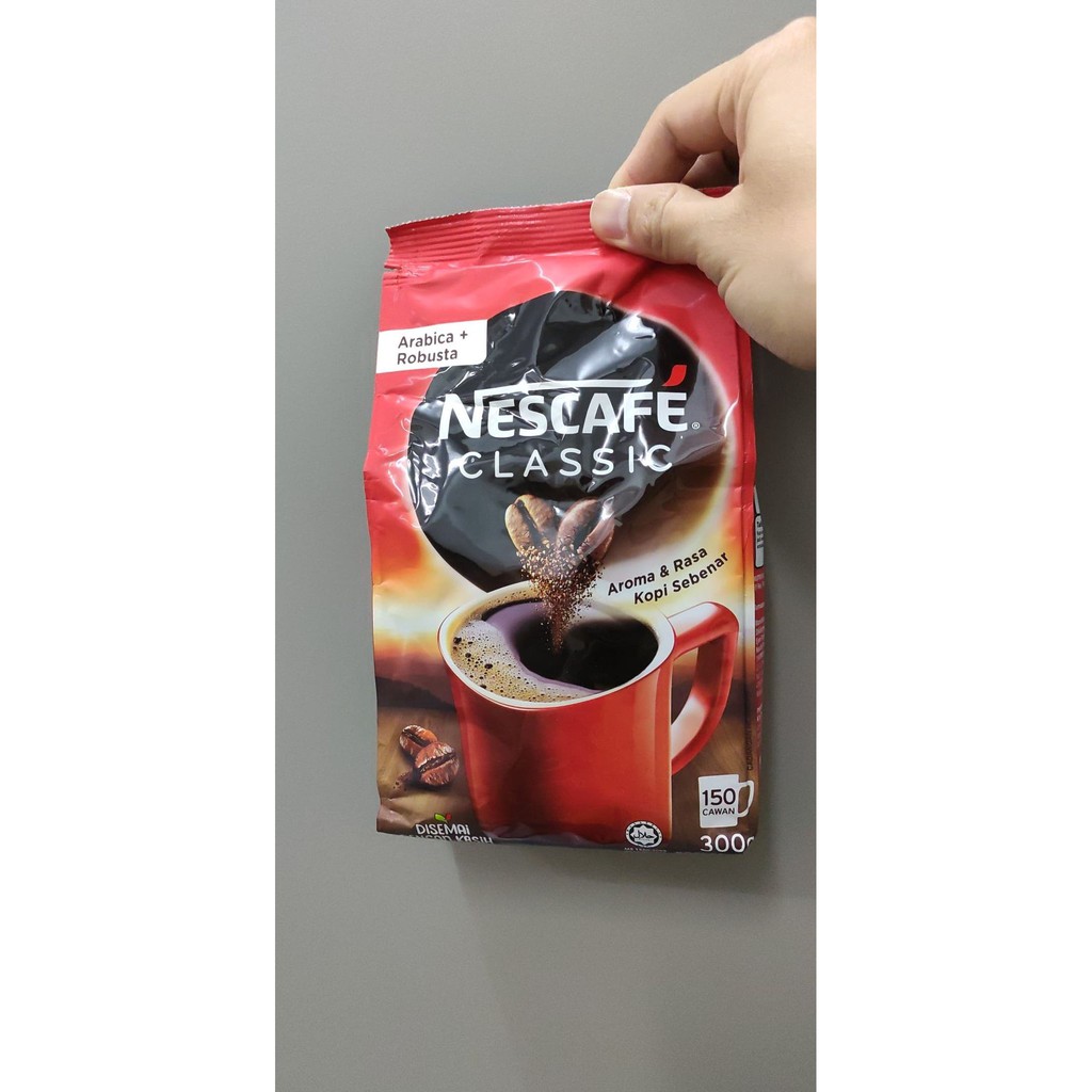 NESCAFE Classic Refill 300g Exp 9 2022 Shopee Malaysia