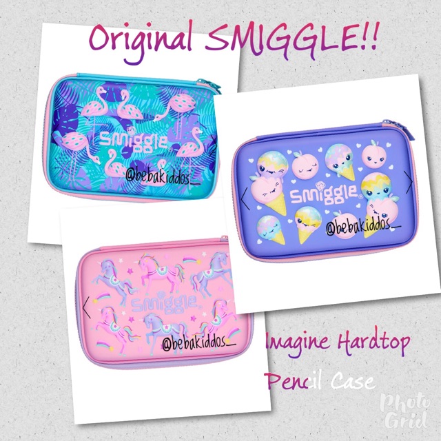 Original Smiggle Hardtop Pencil Case Shopee Malaysia