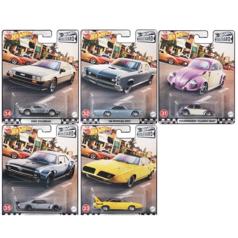 Hot Wheels Boulevard Ast GJT68 Dash G 1 Set Of 5 Asst Shopee Malaysia