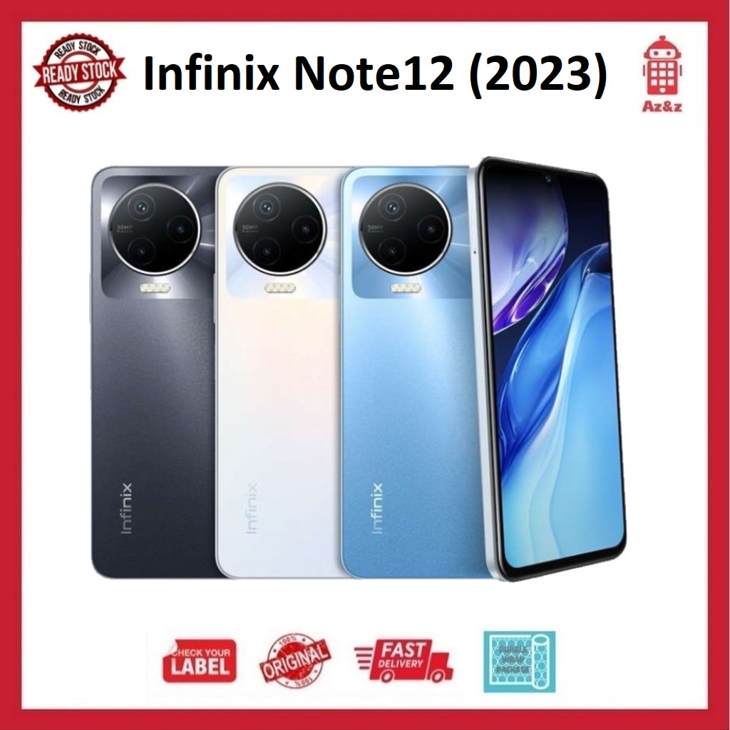 Infinix Note 12 2023 4G LTE 8GB 128GB 256GB Original Infinix Malaysia