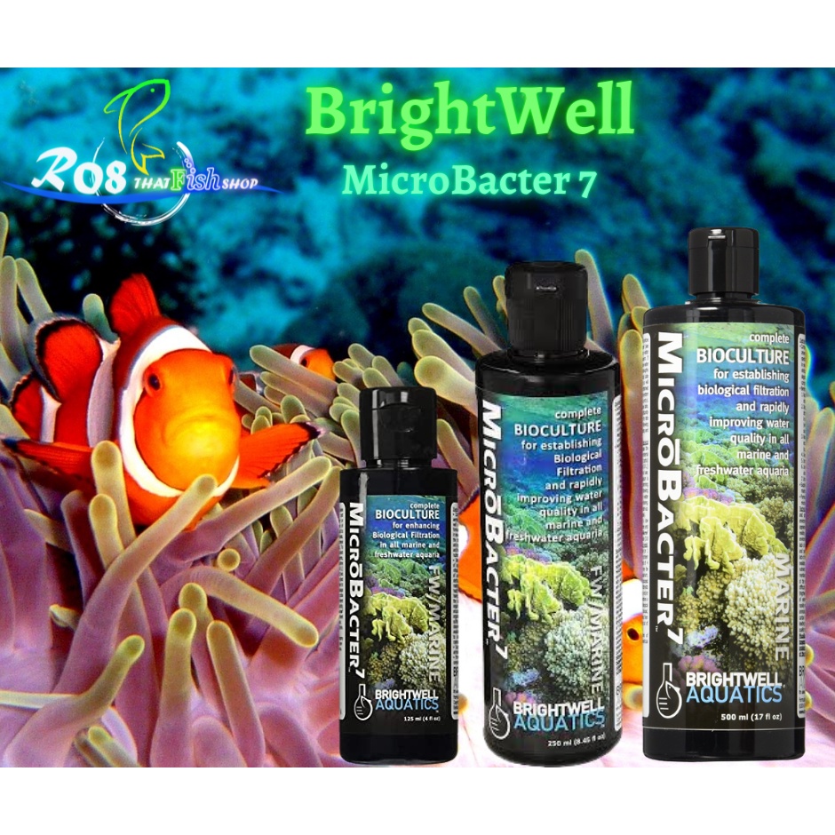 Brightwell Microbacter Ml Ml Ml For All Type Marine Fish