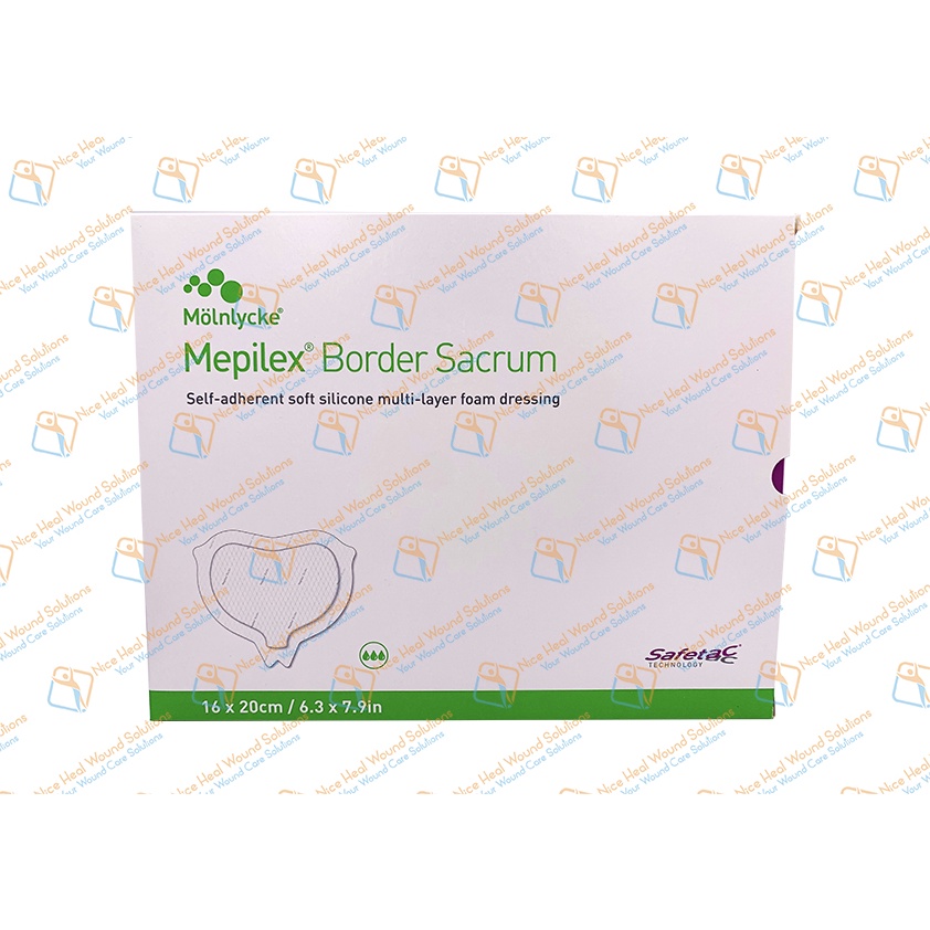 282050 Molnlycke Mepilex Border Sacrum 16cm X 20cm 5 S Shopee Malaysia