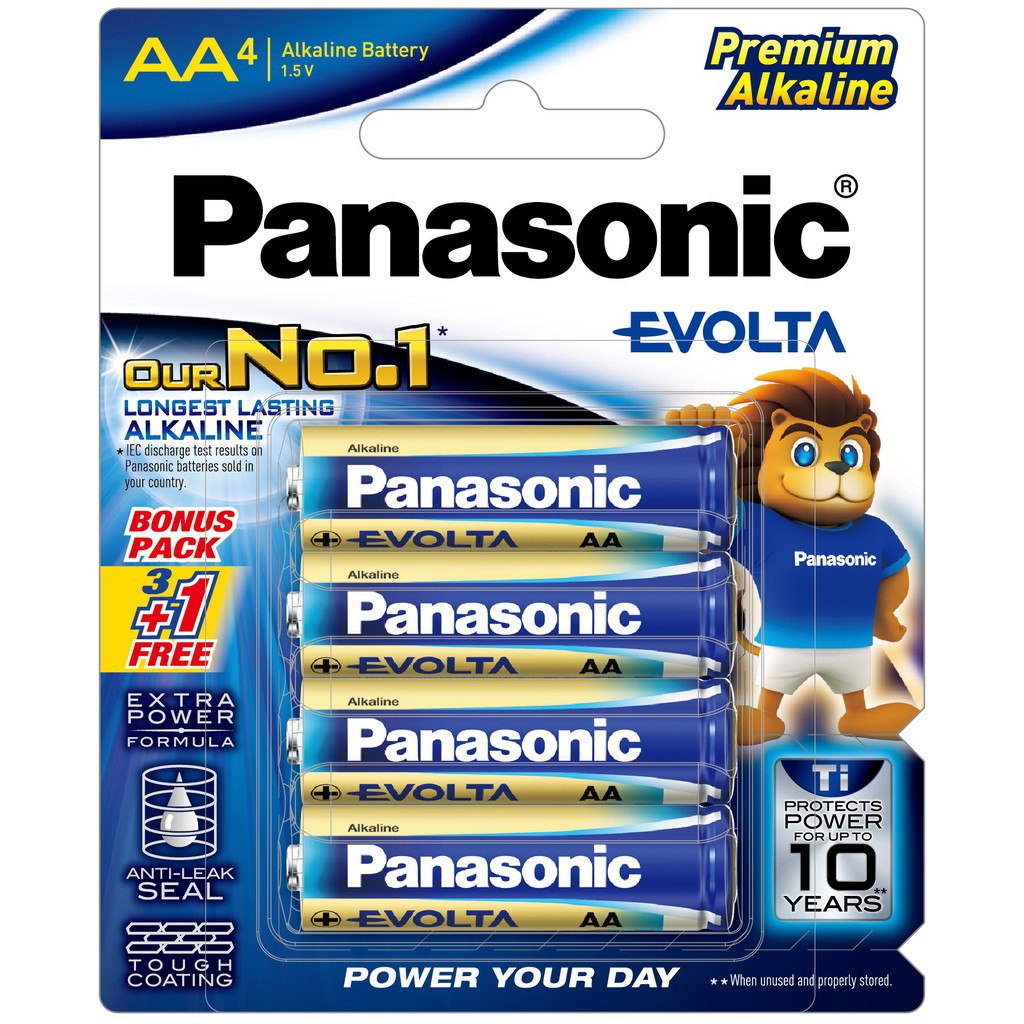 Panasonic Evolta Nomal Alkaline Aa Aaa C D Size Battery Pcs Pcs Pcs