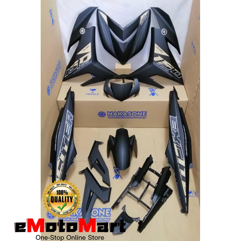 Yamaha Y Zr V Bodycoverset Y V Coverset Exciter Rc Black