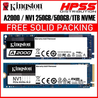 NVME NV1 KINGSTON KC2500 KC3000 FURY RENEGAGE A2000 256GB 500GB 512GB