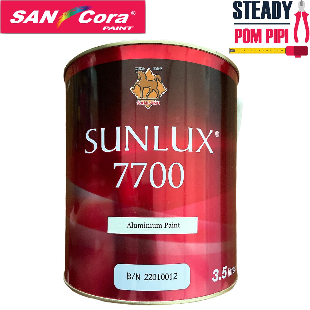 L Sancora Sunlux Aluminium Paint Cat Color Aluminium Cat