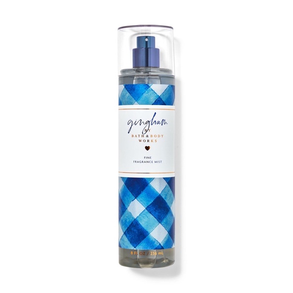 BBW Gingham Fine Fragrance Body Mist 236ml Shopee Malaysia