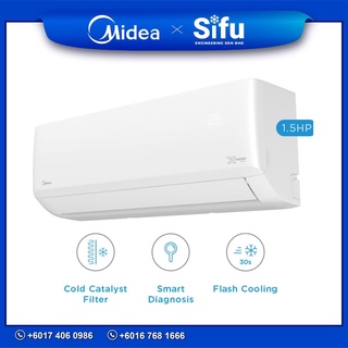 Midea Hp Non Inverter Air Conditioner R Msxd Crn Extreme Dura