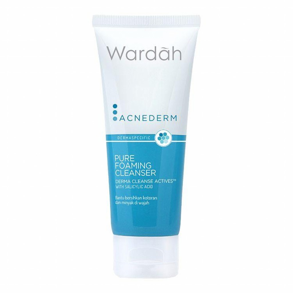 Wardah Acnederm Pure Foaming Cleanser 60ml Shopee Malaysia