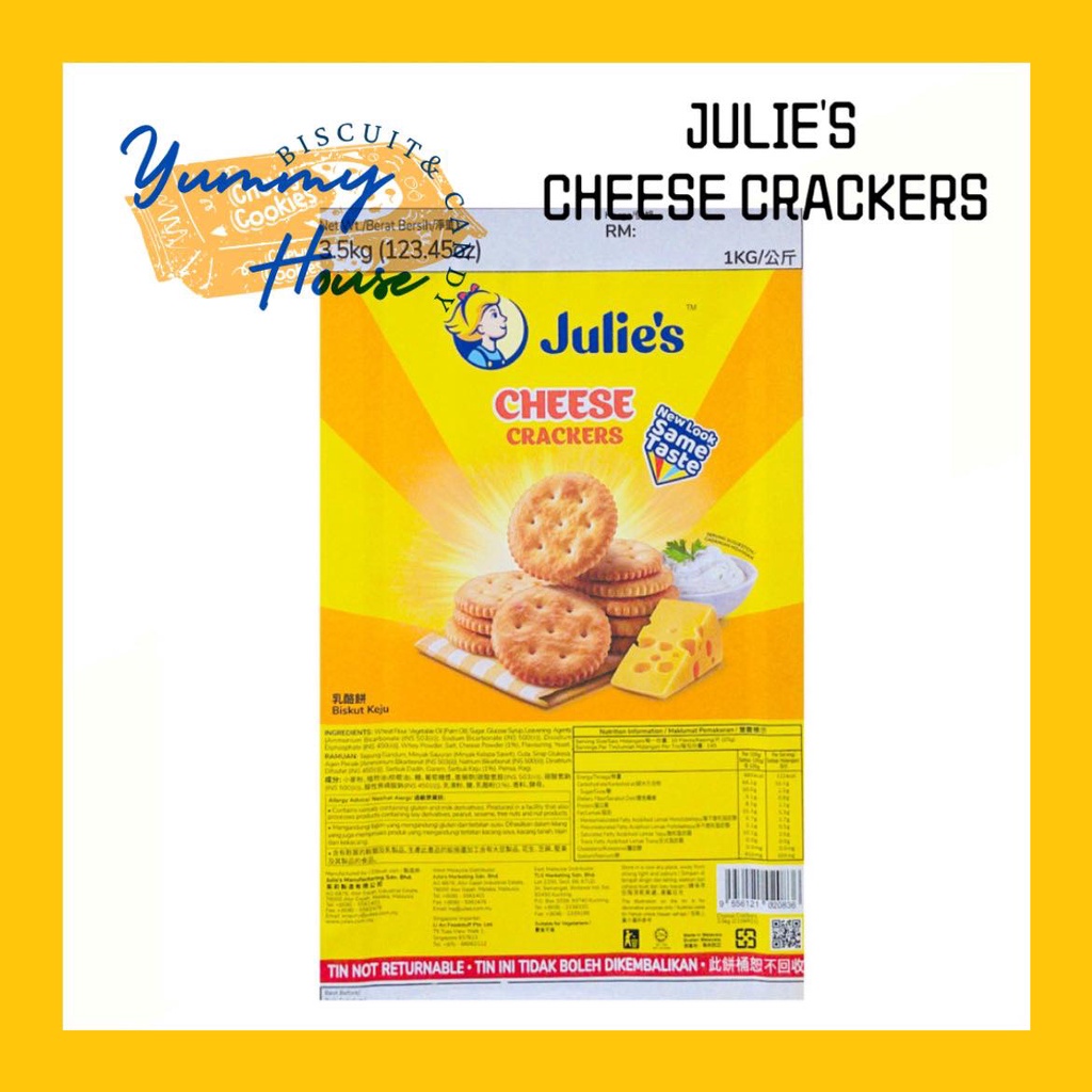 BISKUT TIMBANG JULIE S CHEESE CRACKER Shopee Malaysia