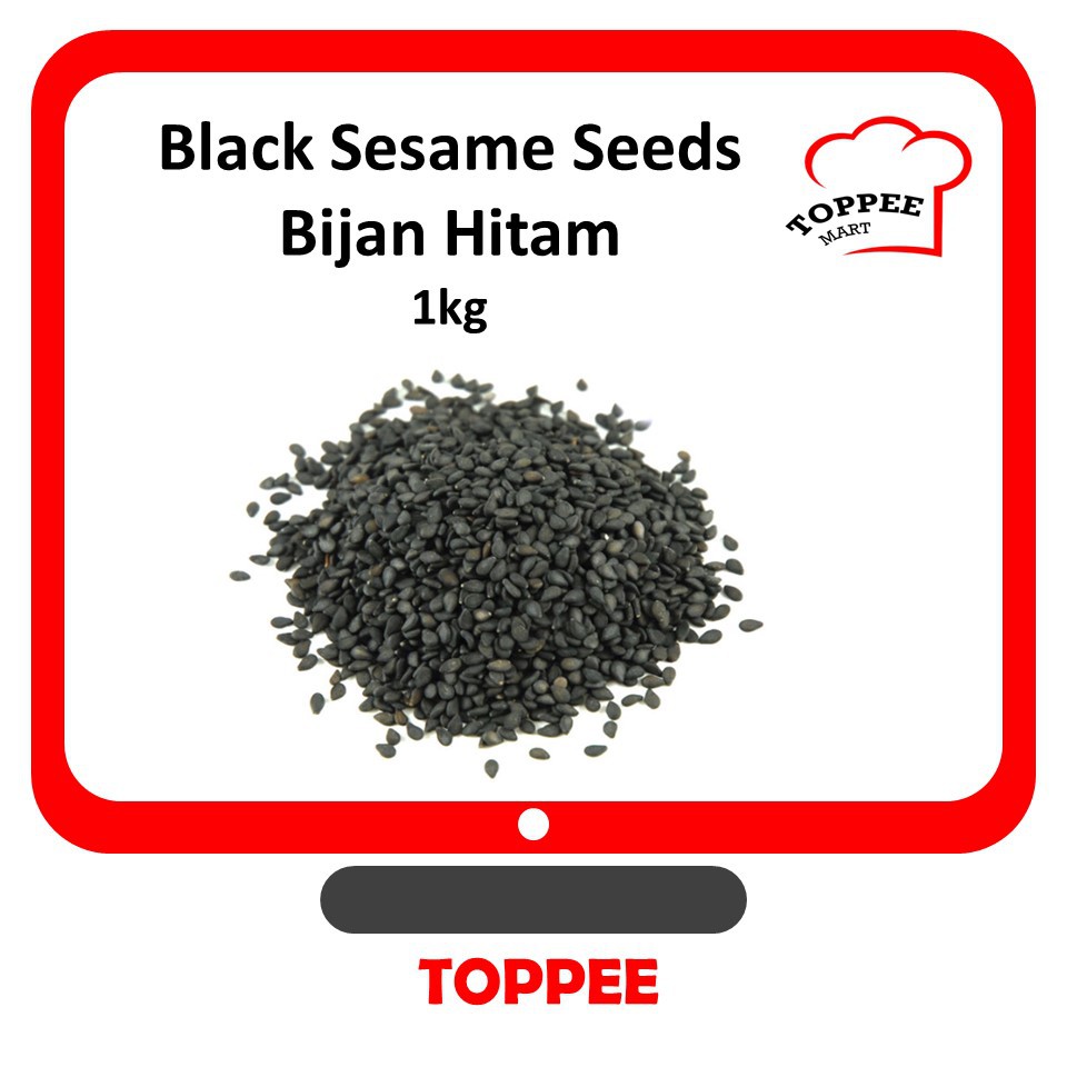 Black Sesame Seeds Kg Bijan Hitam Shopee Malaysia