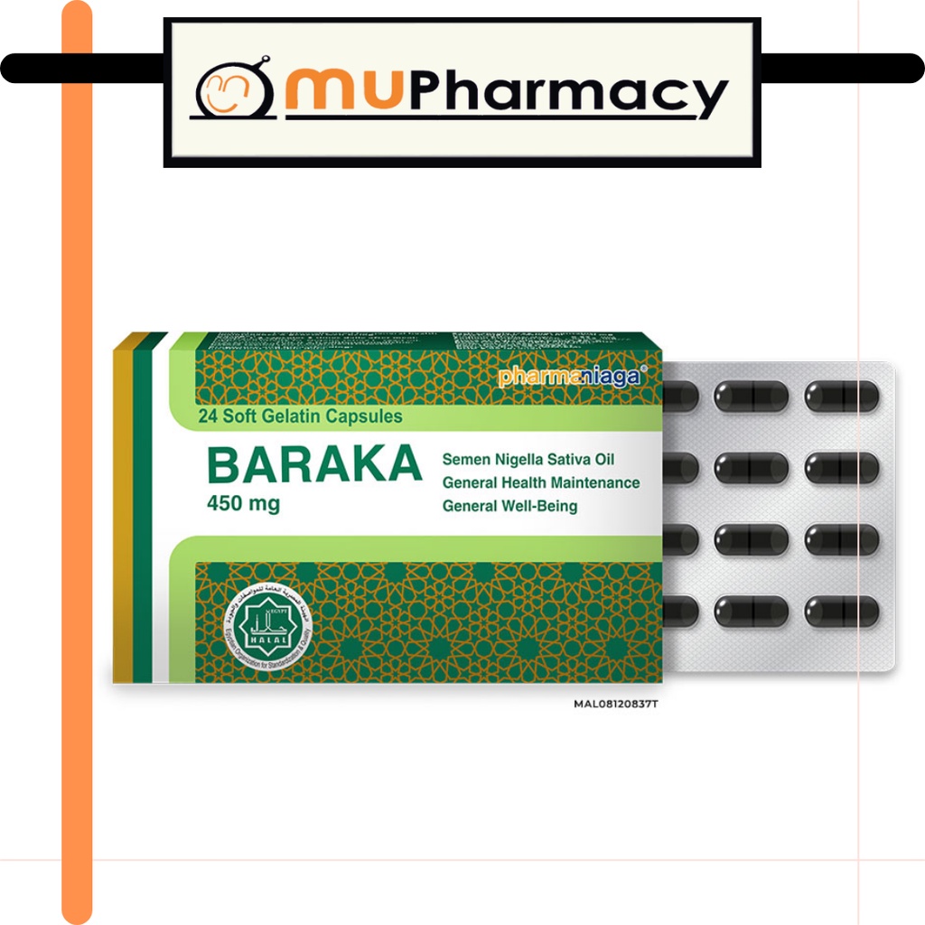 Baraka Mg Habbatus Sauda S Capsules Exp Shopee Malaysia