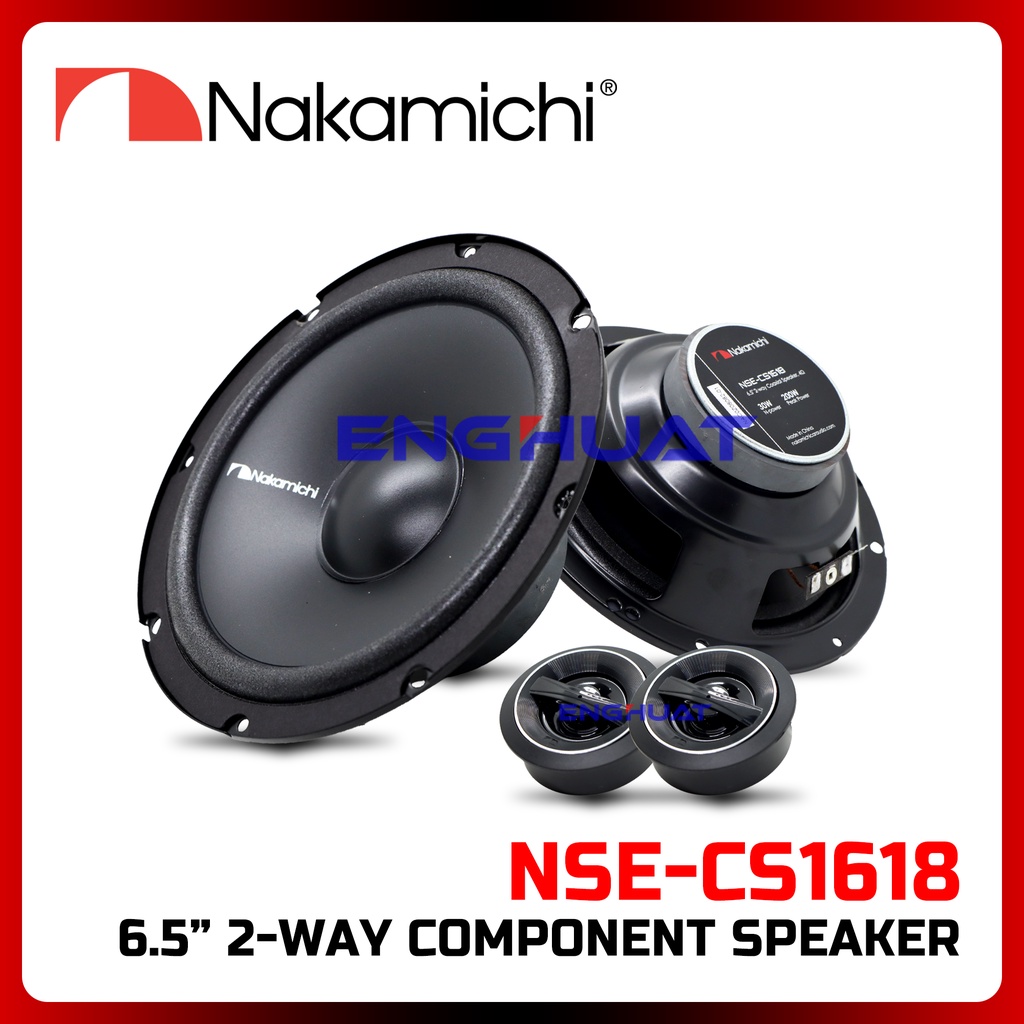 Nakamichi Nse Cs Way Component Speaker W Nakamichi Car