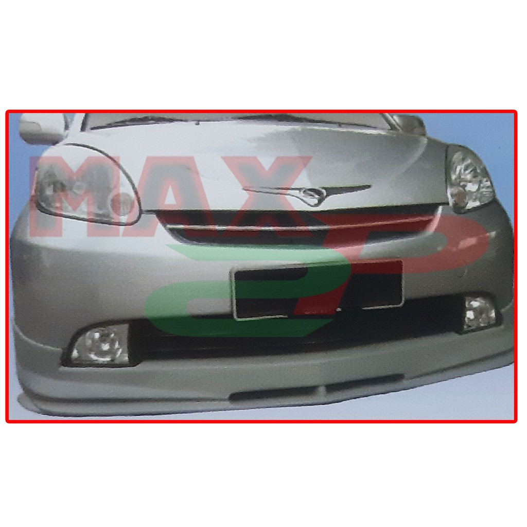 Perodua Myvi M Star Style Front Skirt Bumper Lower Lip Spoiler