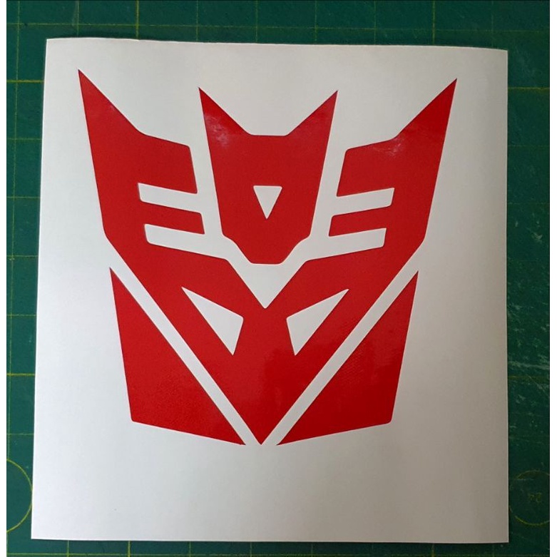 Decepticons Teletraan STICKER TRANSFORMER STIKER KERETA STICKER MOTO