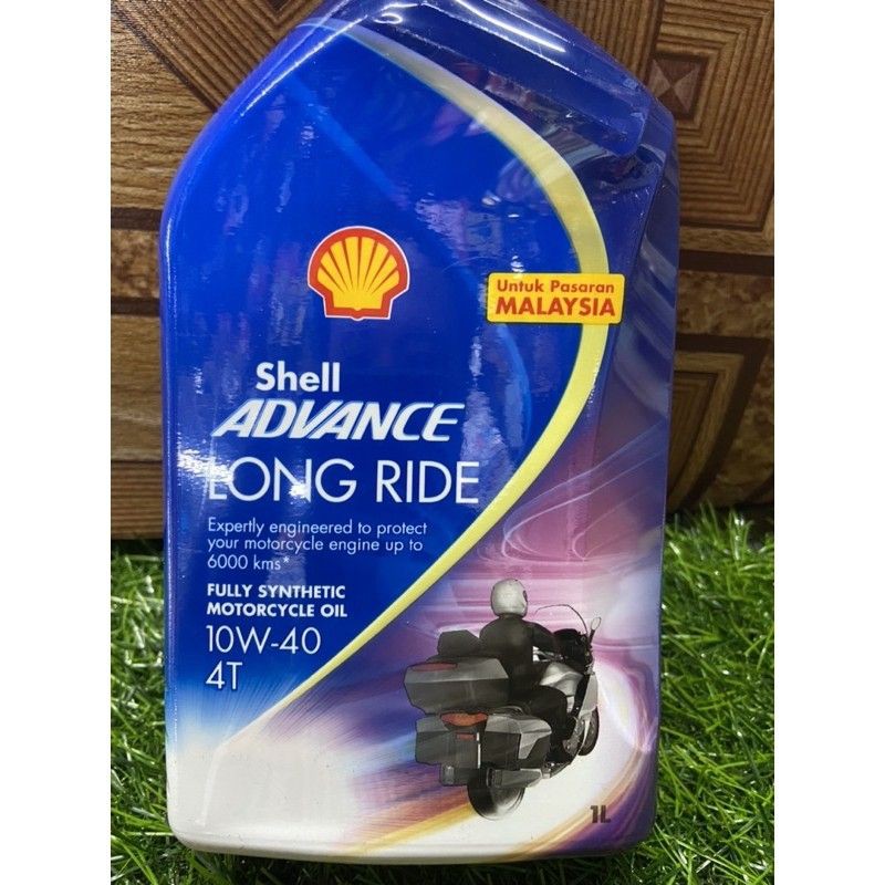 SHELL ADVANCED LONG RIDE 4T 10w 40 100 ORI Shopee Malaysia