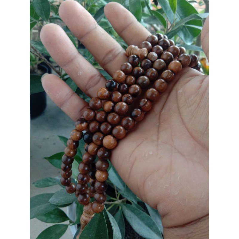 Original Gaharu Wood Prayer Beads Original Tasbeh Gaharu Fragrance