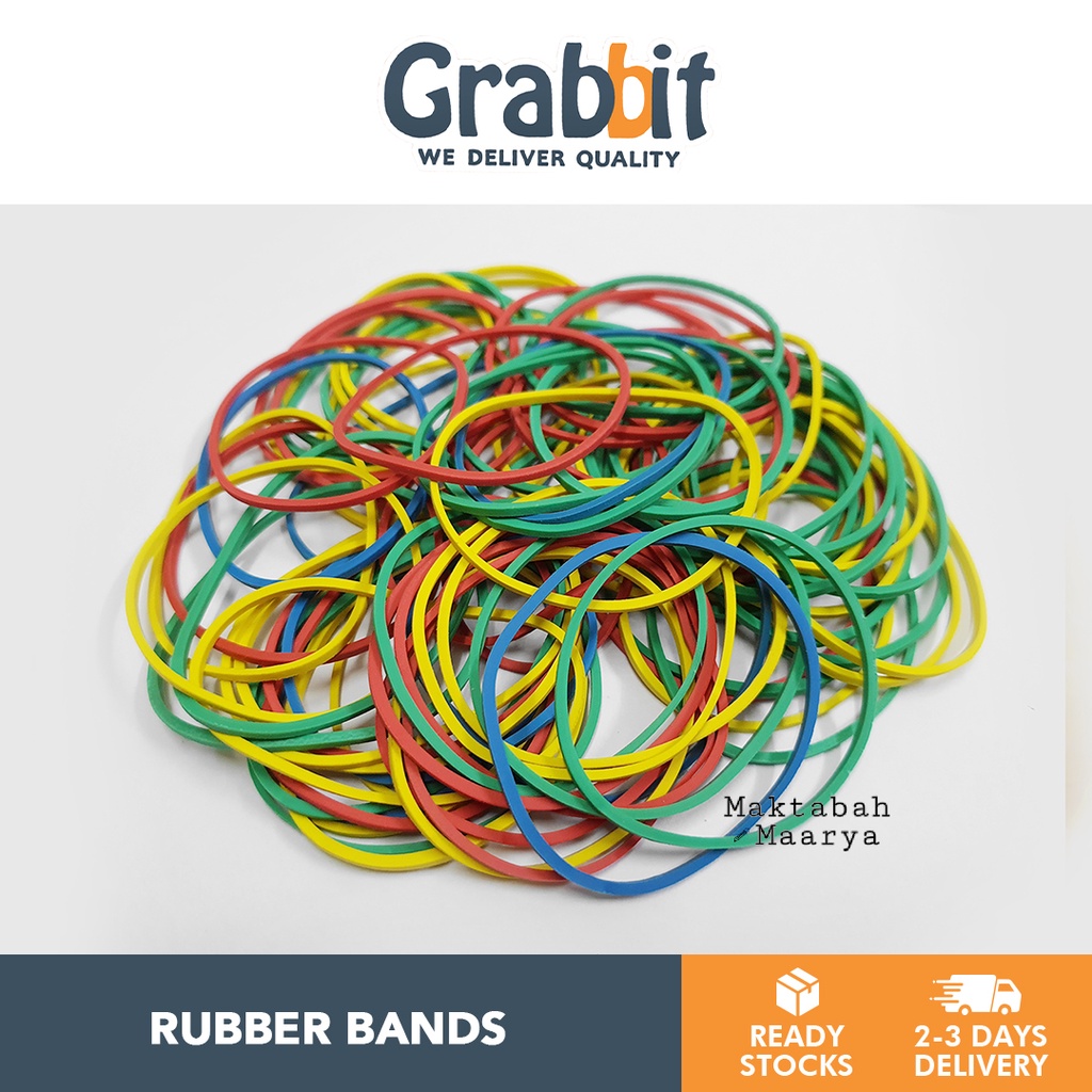 Getah Gelang Rubber Band 38MM 50MM Color Bands Shopee Malaysia