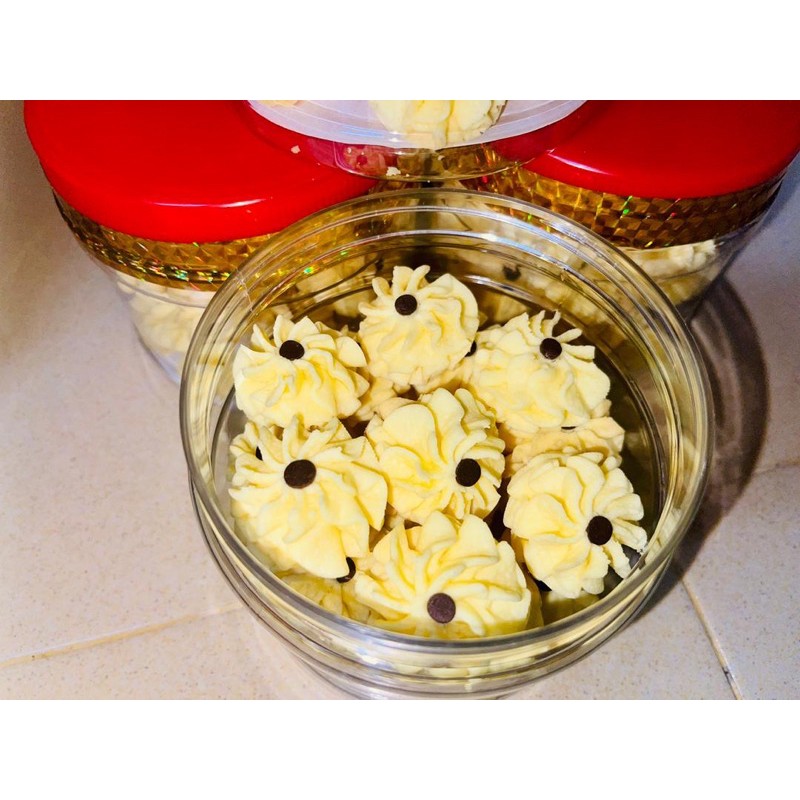 BISKUT SEMPERIT SUSU DAHLIA CRUNCHY RANGUP SEDAP HARI RAYA COOKIES