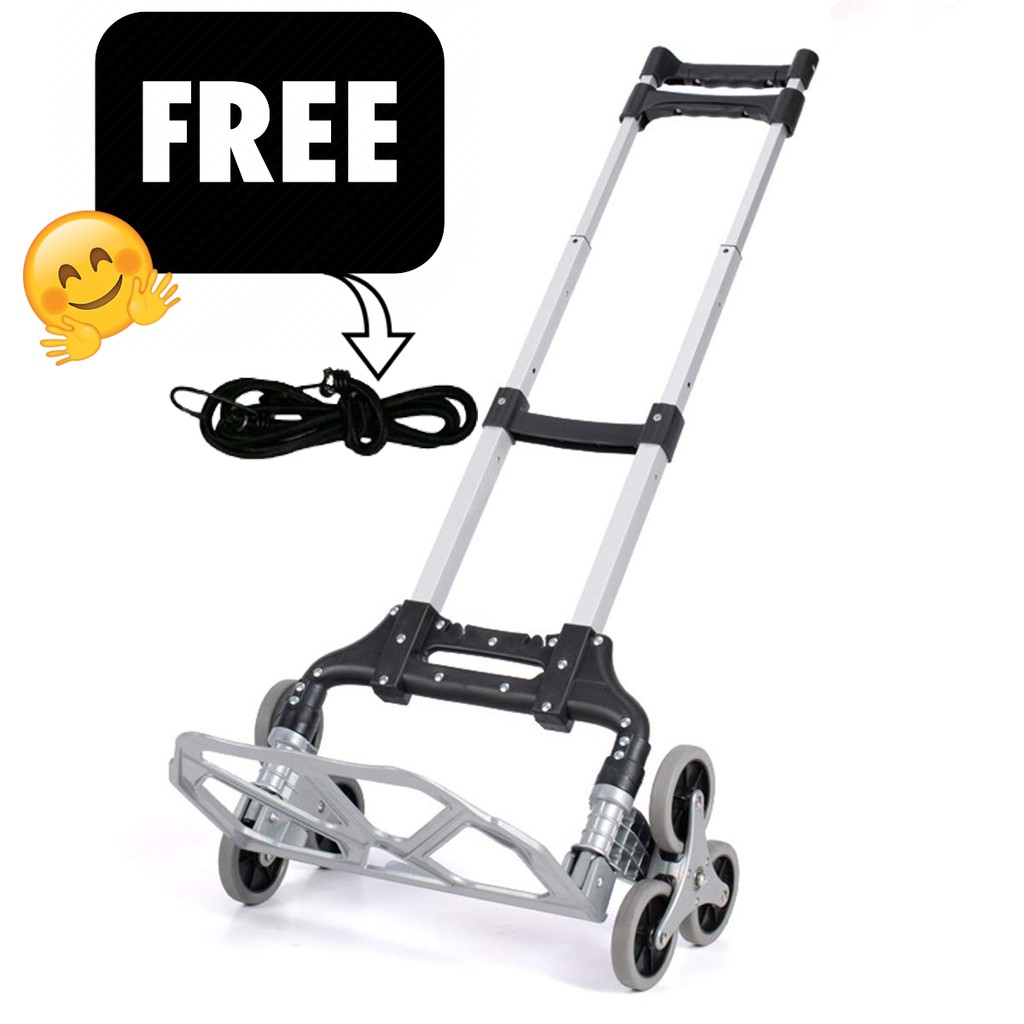 New Version Heavy Duty Extendable Portable Foldable Trolley Climb