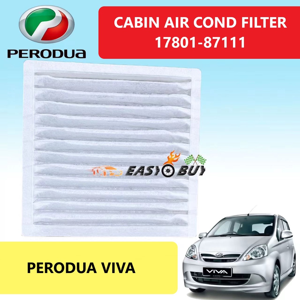 PERODUA VIVA CABIN AIR COND FILTER A C AC FILTER PERODUA VIVA 17801