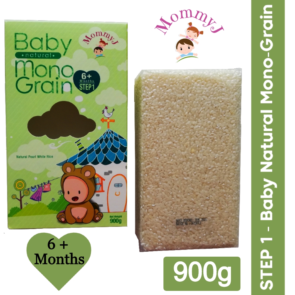 Mommy J Step By Step Baby Organic Grains Rice G Shopee