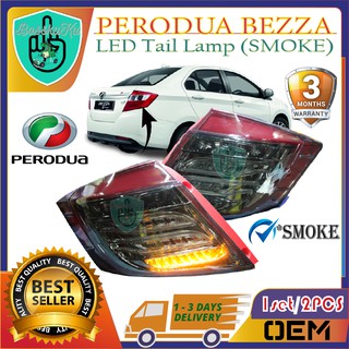 Perodua Bezza Led Light Bar Tail Lamp With Running Signal Smoke