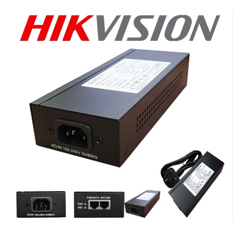 HIKVISION POE INJECTOR 60W TO USE WITH HIKVISION PTZ POE INJECTOR