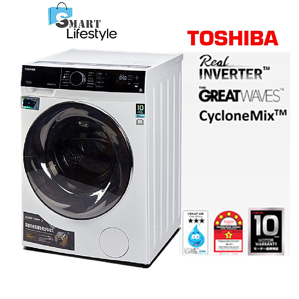 Toshiba Real Inverter Front Load Washing Machine Kg Tw Bh M M