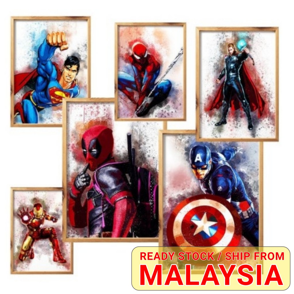 Diy D Comic Character Full Drill Diamond Painting Cross Stitch Mosaic