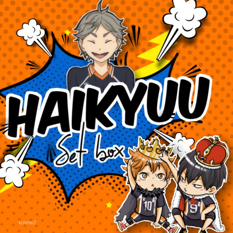 Anime Haikyuu Haikyu Gift Box Fan Box Set Box Hinata Kageyama