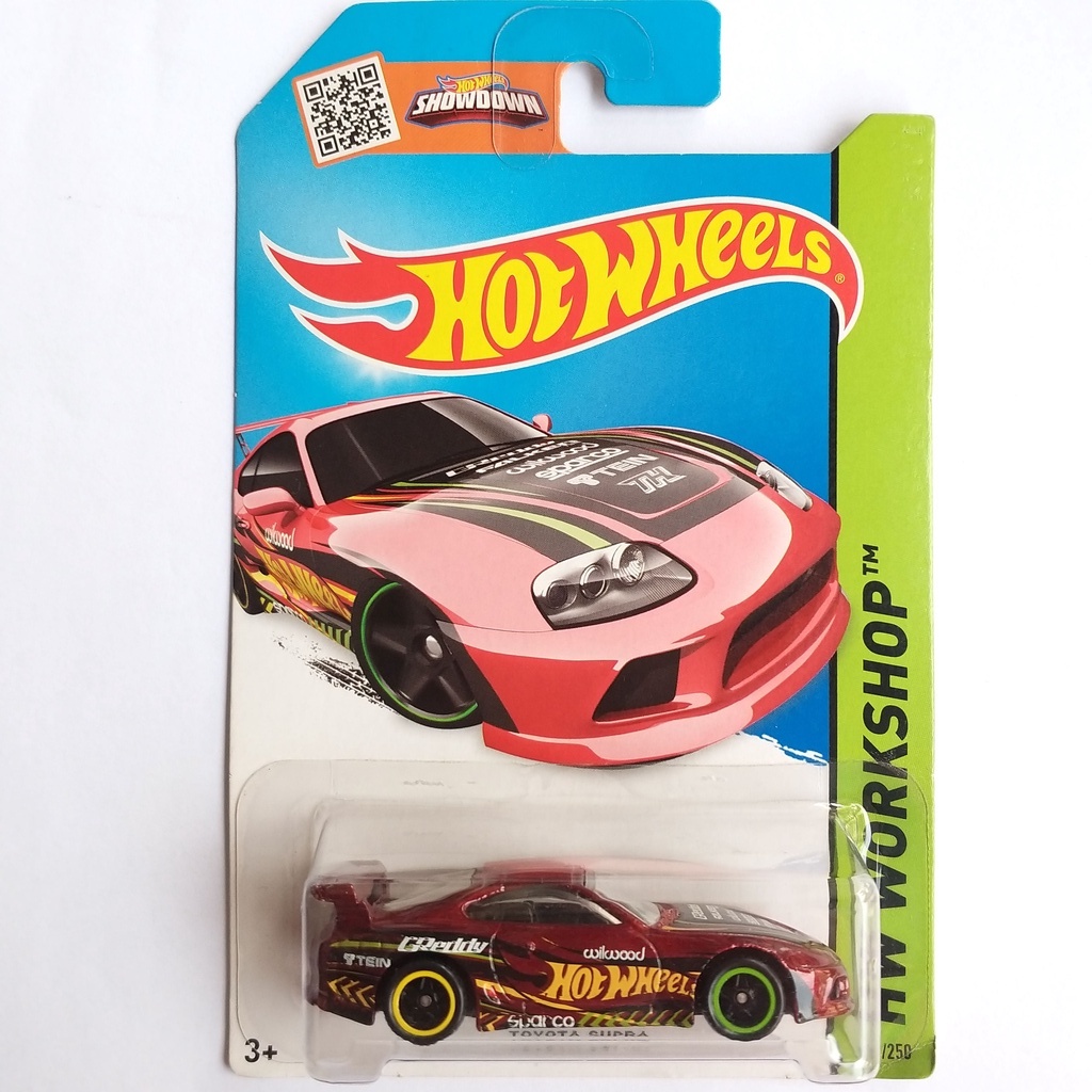 Hot Wheels Toyota Supra Super Treasure Hunt Hw Workshop Red