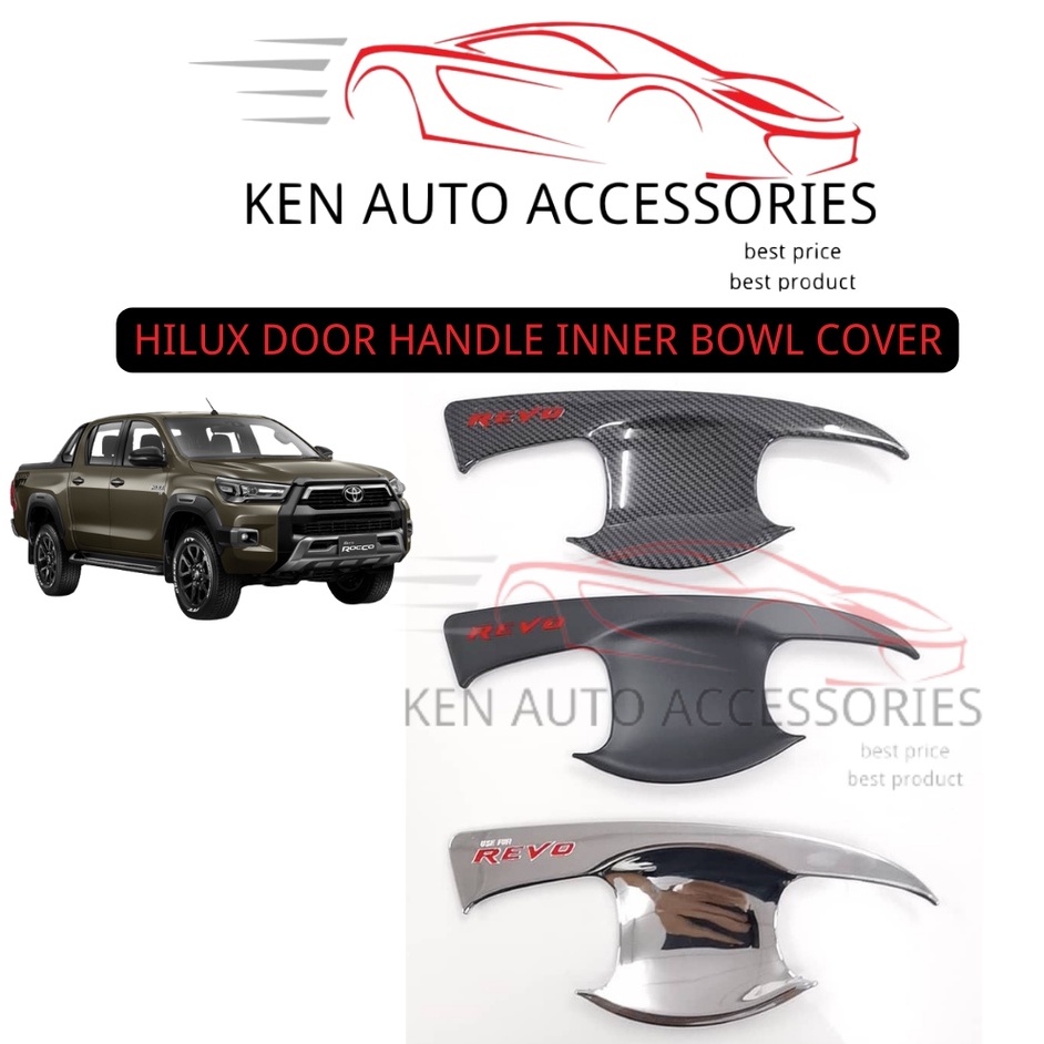 Toyota Hilux Revo Rocco Door Inner Bowl Cover Door Handle Cover