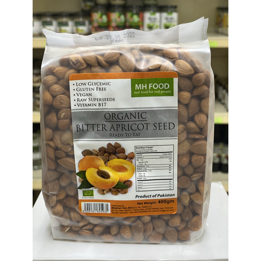 MH Food Organic Bitter Apricot Seeds Shopee Malaysia