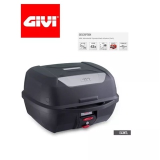 GIVI E43 MULEBOX 43 LTR MONOLOCK TOPCASE BLACK ORIGINAL GIVI