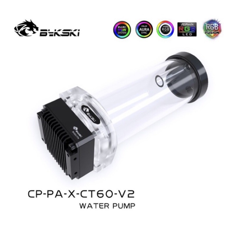 Bykski Cp Pa X Ct V Ddc Pump Mm Reservoir Combo W V A Rgb Led