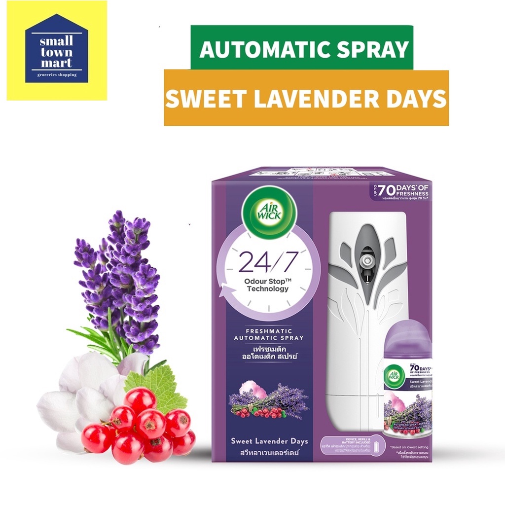 Air Wick Freshmatic Automatic Spray Starter Kit Sweet Lavender