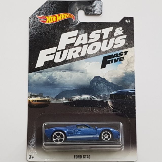 Hot Wheels Fast Furious Ford Gt40 Shopee Malaysia