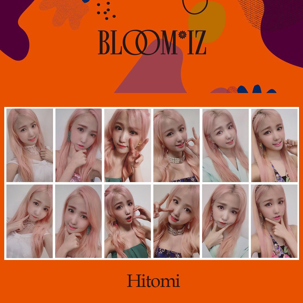 Izone St Album Bloom Iz Hitomi Photocard Shopee Malaysia