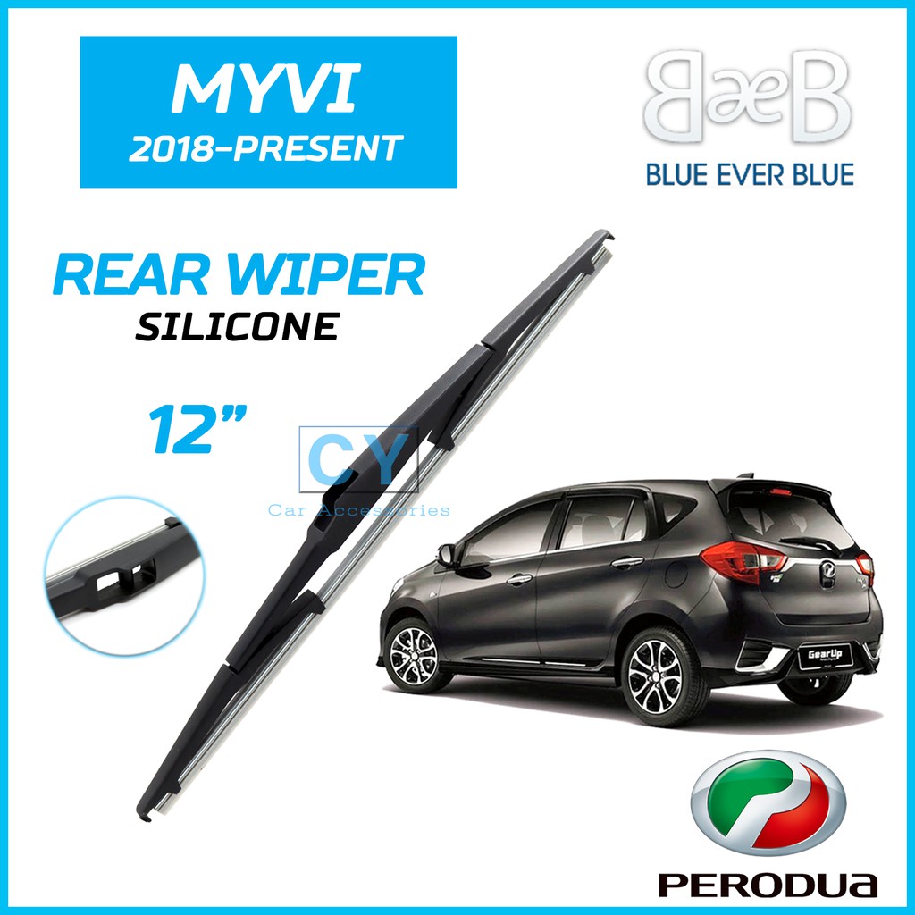 PERODUA MYVI 2018 2021 Present BEB SILICONE Rear Window Wiper