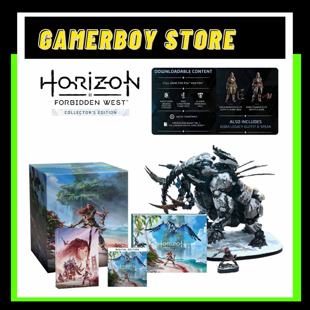 Ps Horizon Forbidden West Collectors Edition Shopee Malaysia