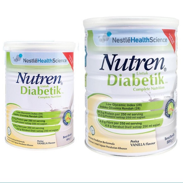 Nutren Diabetik Complete Nutrition Vanilla Flavour G G