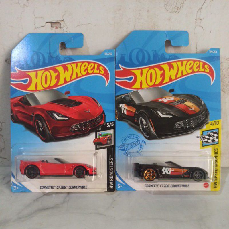 Hot Wheels Corvette C Z Convertible Shopee Malaysia