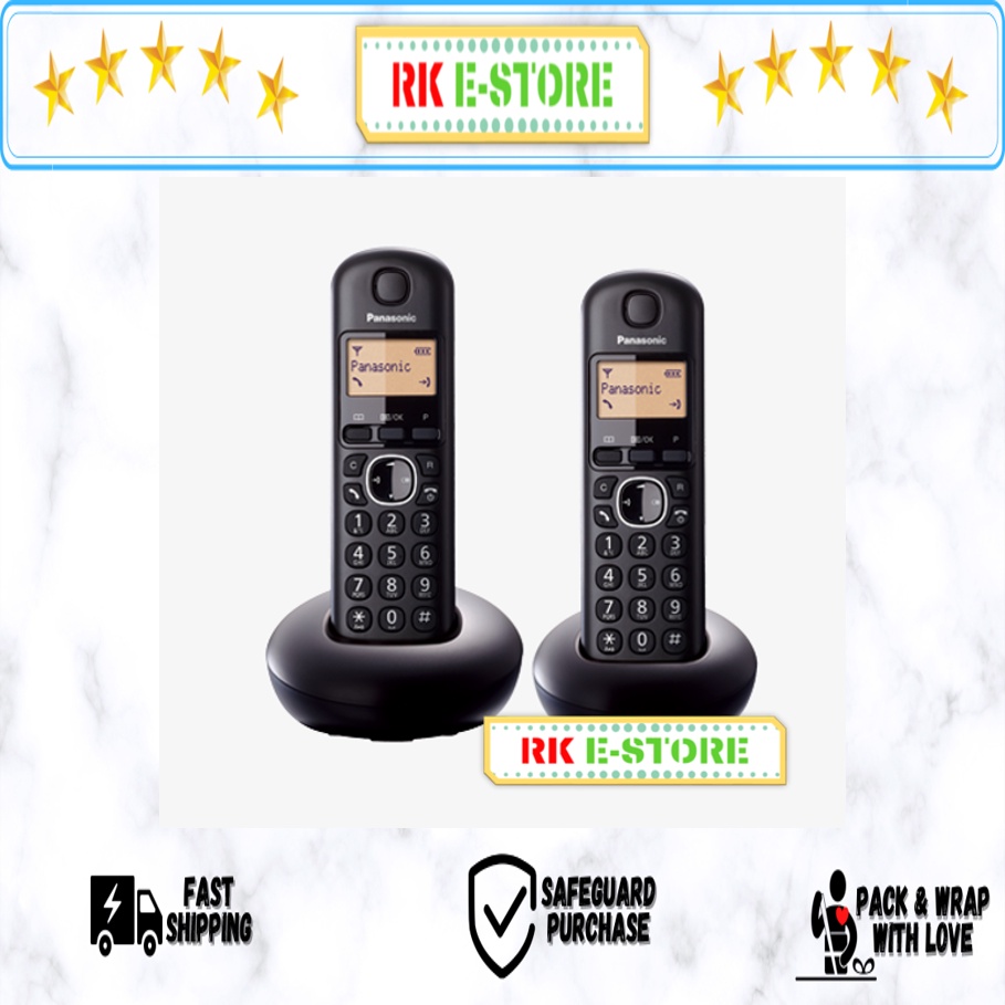 Panasonic Cordless Phone KX TGB210 KX TGB212 1 Handset KX TGB210 2