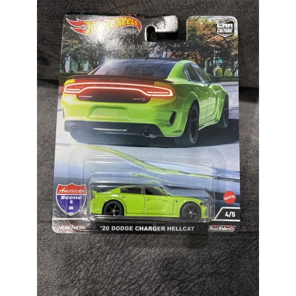 Hot Wheels 20 Dodge Charger Hellcat American Scene Shopee Malaysia