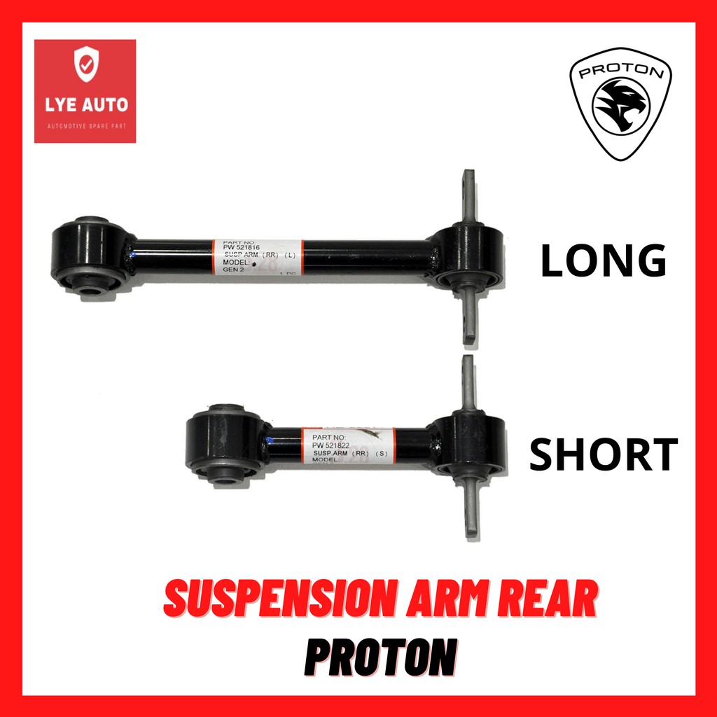 MITSUBISHI REAR LOWER ARM PROTON GEN2 PERSONA WIRA WAJA Shopee