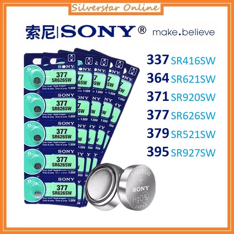 Sony V Lithium Button Cell Battery Sr Sw