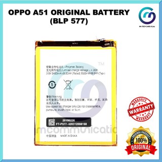 OPPO A51 ORIGINAL BATTERY BLP 577 Shopee Malaysia